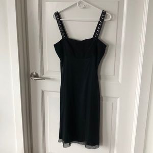 Elie Tahari Silk Black Dress